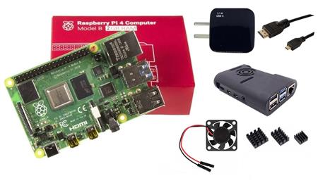 Kit Raspberry Pi 4 B 2gb Original + Fuente 3A + Gabinete + Cooler + Cable HDMI + Disip